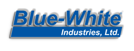 Blue-White Logo with Drop Shawdow