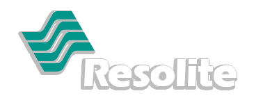 Resolite Logo with Drop Shawdow