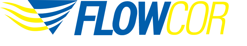 FlowCor logo and link to homepage